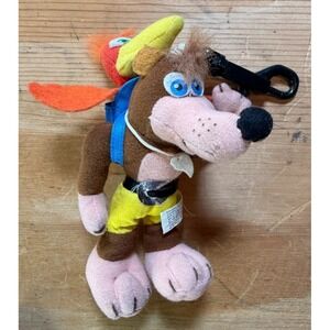 Vintage Nintendo 64 Plush Banjo Kazooie Collectible W/ Tag BD&A 1998